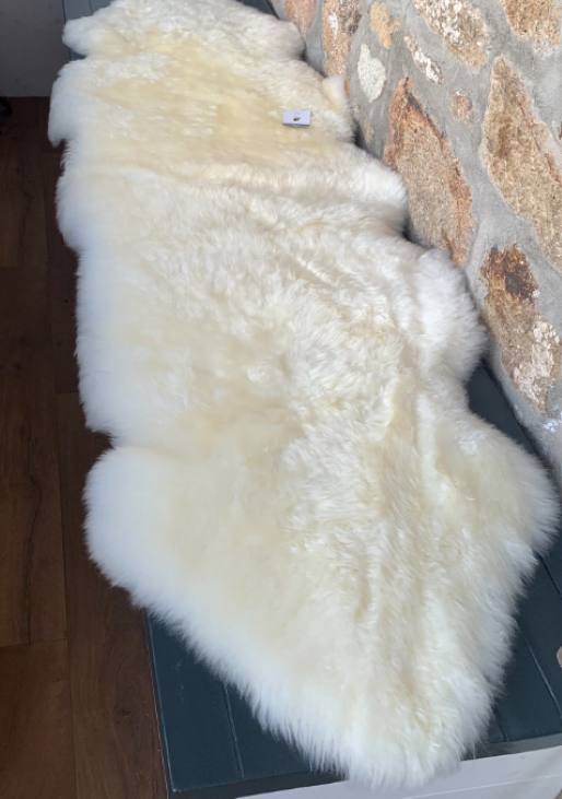 Ivory skeepskin - Cornish Gifts