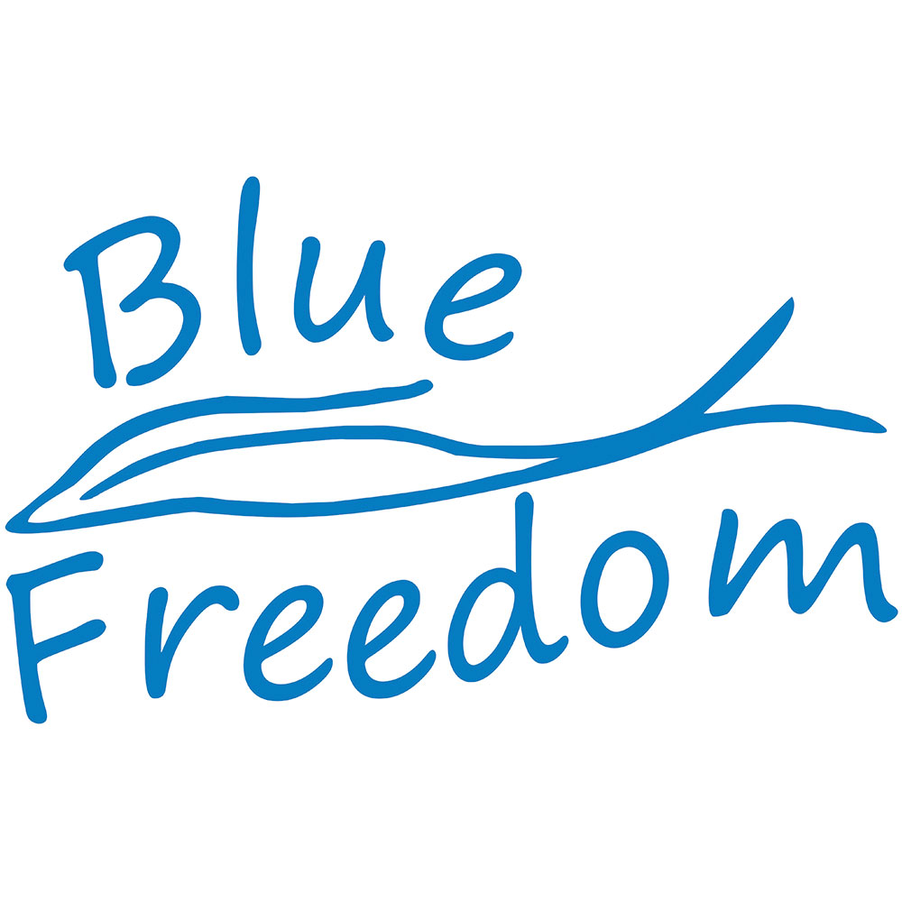 BLUE FREEDOM GLASS